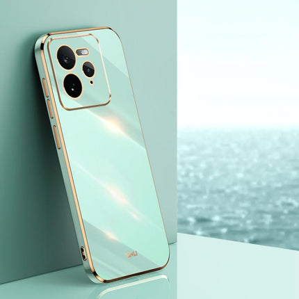 XINLI Straight 6D Plating Gold Edge TPU Phone Case, For Realme GT 7 Pro 5G, For Realme Note 60 4G, For Realme 13 Pro Global