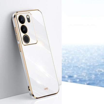 XINLI Straight Edge 6D Electroplate TPU Phone Case