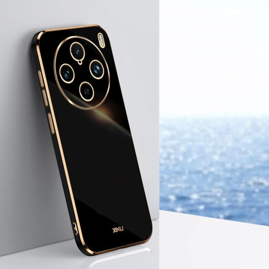 XINLI Straight Edge 6D Electroplate TPU Phone Case