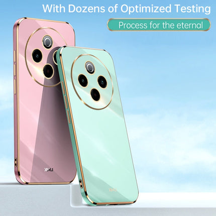 XINLI Straight Edge 6D Electroplate TPU Phone Case