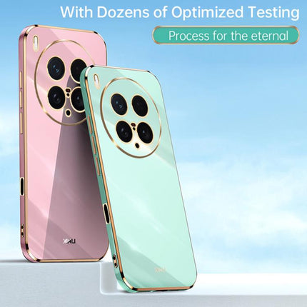 XINLI Straight Edge 6D Electroplate TPU Phone Case