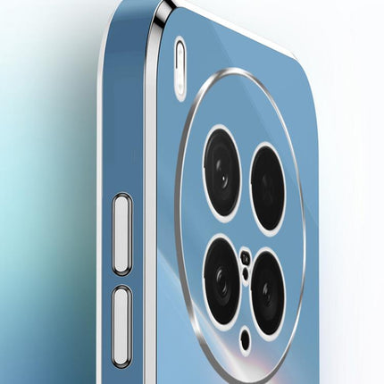 XINLI Straight Edge 6D Electroplate TPU Phone Case