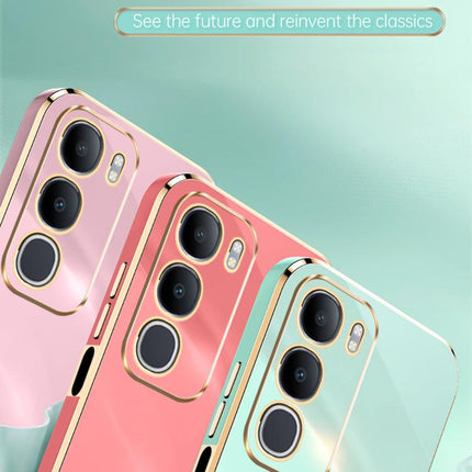 XINLI Straight Edge 6D Electroplate TPU Phone Case