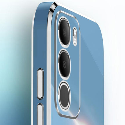 XINLI Straight Edge 6D Electroplate TPU Phone Case