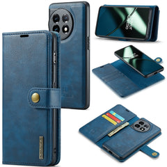 DG.MING Crazy Horse Texture Detachable Magnetic Leather Case, For OnePlus 12, For OnePlus 11