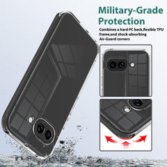 Scratchproof Acrylic TPU Phone Case, For Google Pixel 9a, For Google Pixel 9 Pro XL, For Google Pixel 9 Pro, For Google Pixel 9, For Google Pixel 8a, For Google Pixel 8 Pro 5G, For Google Pixel 8 5G