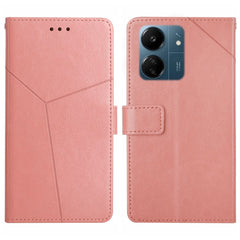 Y-shaped Pattern Flip Leather Phone Case