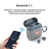 T&G TG809 2 in 1 Portable Outdoor Wireless Speaker & Mini TWS Bluetooth Earbuds, TG809