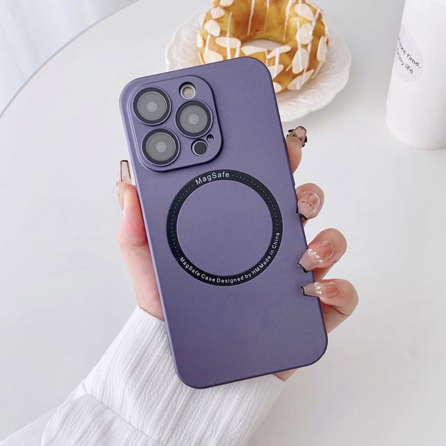 Magsafe Magnetic PC Shockproof Phone Case With Camera Lens, For iPhone 12 Pro, For iPhone 12, For iPhone 13 Pro Max
