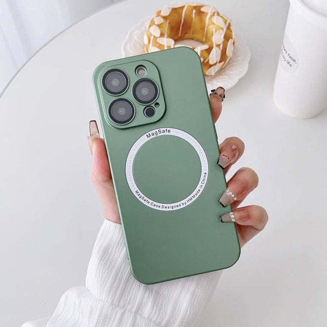 Magsafe Magnetic PC Shockproof Phone Case With Camera Lens, For iPhone 13 Pro, For iPhone 13, For iPhone 14 Pro Max