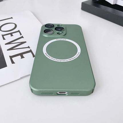 Magsafe Magnetic PC Shockproof Phone Case With Camera Lens, For iPhone 12 Pro, For iPhone 12, For iPhone 13 Pro Max