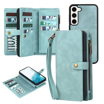 Zipper Wallet Magnetic Detachable Leather Phone Case, For Samsung Galaxy A52 4G/5G, For Samsung Galaxy A53 5G, For Samsung Galaxy A54 5G, For Samsung Galaxy A70, For Samsung Galaxy A71 4G, For Samsung Galaxy A71 5G, For Samsung Galaxy A72 4G/5G        ...