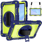 For Huawei MatePad SE 10.4 / Navy Blue + Yellow Green
