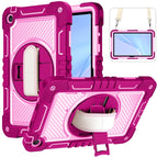 For Huawei MatePad SE 10.4 / Rose Red + Pink