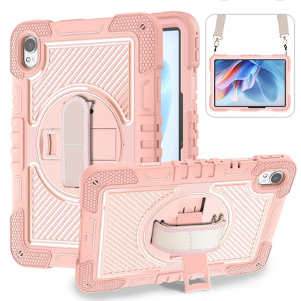 360 Degree Rotation PC Contrast Silicone Tablet Case, For Huawei MatePad SE 11, For Huawei MatePad 11.5 2023, For Huawei MatePad 11 2023, For Huawei MatePad SE 10.4