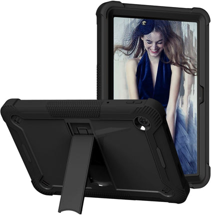 Shockproof Silicone Hybrid PC Tablet Case with Holder, For TCL Tab 8 LE, For TCL Tab 10 5G