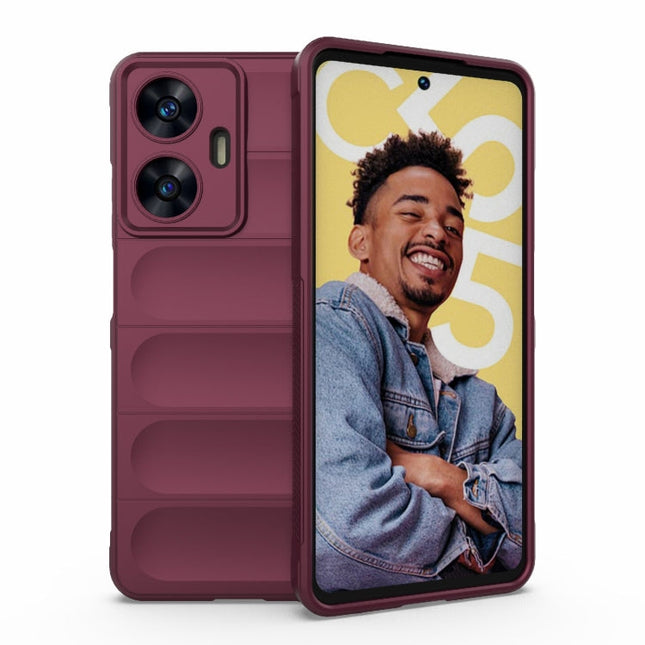 Magic Shield TPU + Flannel Phone Case