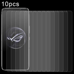 10pcs 0.26mm 9H 2.5D Tempered Glass Film, For Asus Zenfone 12 Ultra, For Asus ROG Phone 9, For Asus ROG Phone 9 Pro, For Asus Zenfone 10, For Asus ROG Phone 7 Ultimate (10 PCS), For Asus ROG Phone 7