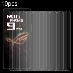 10pcs 0.26mm 9H 2.5D Tempered Glass Film, For Asus Zenfone 12 Ultra, For Asus ROG Phone 9, For Asus ROG Phone 9 Pro, For Asus Zenfone 10, For Asus ROG Phone 7 Ultimate (10 PCS), For Asus ROG Phone 7