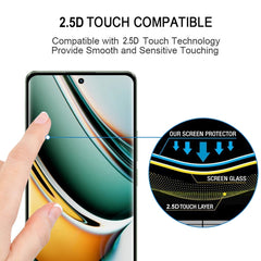 25pcs 3D Curved Edge Full Screen Tempered Glass Film, For Realme 11 Pro (25pcs)