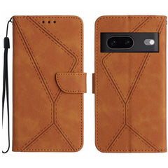 Stitching Embossed Leather Phone Case