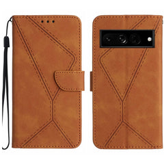 Stitching Embossed Leather Phone Case