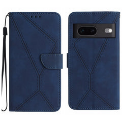 Stitching Embossed Leather Phone Case