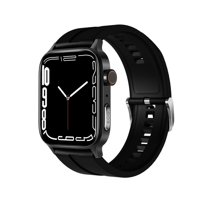 G22 1.85 inch TFT Screen Silicone Band Health Smart Watch, Support Bluetooth Call / Plateau Blood Oxygen / Body Temperature / Arrhythmia / TI Heart Rate Monitoring