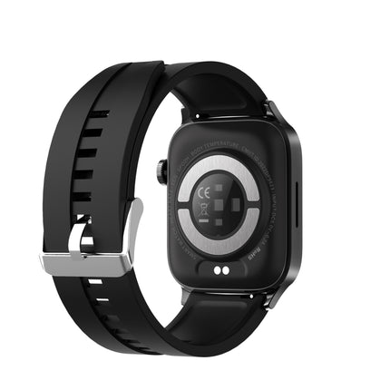G22 1.85 inch TFT Screen Silicone Band Health Smart Watch, Support Bluetooth Call / Plateau Blood Oxygen / Body Temperature / Arrhythmia / TI Heart Rate Monitoring
