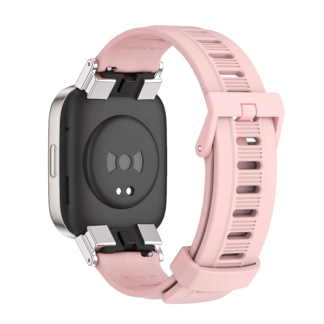 Mijobs Flat Hole Breathable TPU Watch Band