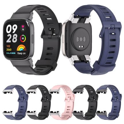 Mijobs Flat Hole Breathable TPU Watch Band