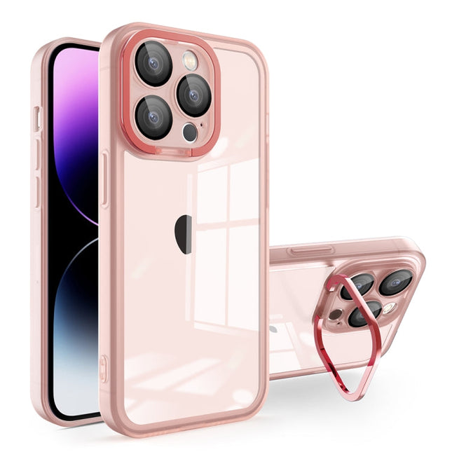 Invisible Lens Bracket Matte Transparent MagSafe Phone Case, For iPhone 15 Pro Max, For iPhone 14 Pro Max, For iPhone 15 Pro, For iPhone 15 Plus, For iPhone 12 Pro Max, For iPhone 14 Plus, For iPhone 13 Pro Max