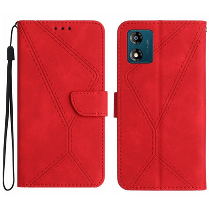 Stitching Embossed Leather Phone Case, For Motorola Moto G Stylus 5G 2023, For Motorola Edge 40 Pro 5G, For Moto G53 5G / G23 / G13 4G, For Motorola Moto E13 4G