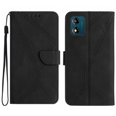 Stitching Embossed Leather Phone Case, For Moto G53 5G / G23 / G13 4G, For Motorola Moto E13 4G, For Motorola Moto G73 5G, For Motorola Moto G 5G 2023