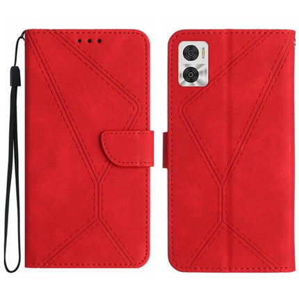 Stitching Embossed Leather Phone Case, For Motorola Moto E22 / E22i 4G, For Motorola Moto E22S / G22 4G, For Motorola Moto G52J, For Motorola Moto G Stylus 5G 2022