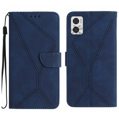 Stitching Embossed Leather Phone Case, For Motorola Moto G Play 2023, For Motorola Moto G72 4G, For Motorola Moto E22 / E22i 4G, For Motorola Moto E22S / G22 4G