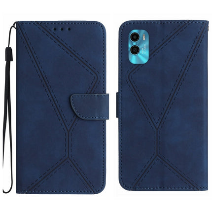 Stitching Embossed Leather Phone Case, For Motorola Moto E22 / E22i 4G, For Motorola Moto E22S / G22 4G, For Motorola Moto G52J, For Motorola Moto G Stylus 5G 2022