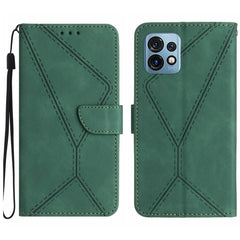 Stitching Embossed Leather Phone Case