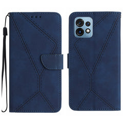 Stitching Embossed Leather Phone Case