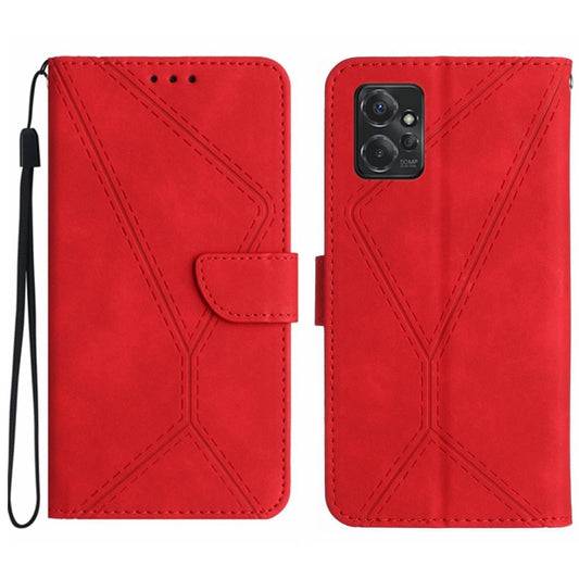 Stitching Embossed Leather Phone Case, For Motorola Moto G Power 2023, For Motorola Moto G Stylus 5G 2023, For Motorola Edge 40 Pro 5G, For Moto G53 5G / G23 / G13 4G, For Motorola Moto E13 4G