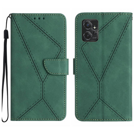 Stitching Embossed Leather Phone Case, For Motorola Edge 40 Neo, For Motorola Moto G14, For Motorola Edge 40, For Motorola Moto G Power 2023