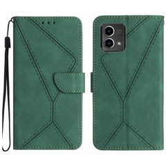 Stitching Embossed Leather Phone Case