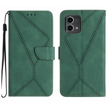 Stitching Embossed Leather Phone Case, For Motorola Moto G Stylus 5G 2023, For Motorola Edge 40 Pro 5G, For Moto G53 5G / G23 / G13 4G, For Motorola Moto E13 4G