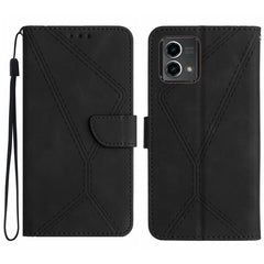 Stitching Embossed Leather Phone Case