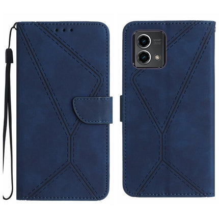 Stitching Embossed Leather Phone Case, For Motorola Moto G Stylus 5G 2023, For Motorola Edge 40 Pro 5G, For Moto G53 5G / G23 / G13 4G, For Motorola Moto E13 4G