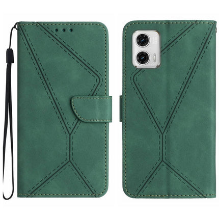 Stitching Embossed Leather Phone Case, For Motorola Moto G Stylus 5G 2023, For Motorola Edge 40 Pro 5G, For Moto G53 5G / G23 / G13 4G, For Motorola Moto E13 4G