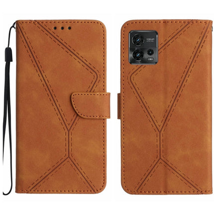 Stitching Embossed Leather Phone Case, For Motorola Moto G73 5G, For Motorola Moto G 5G 2023, For Motorola Moto G Play 2023, For Motorola Moto G72 4G