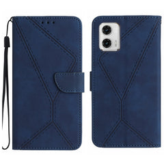 Stitching Embossed Leather Phone Case, For Moto G53 5G / G23 / G13 4G, For Motorola Moto E13 4G, For Motorola Moto G73 5G, For Motorola Moto G 5G 2023