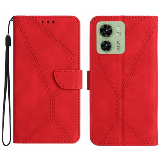 Stitching Embossed Leather Phone Case, For Motorola Edge 40, For Motorola Moto G Power 2023, For Motorola Moto G Stylus 5G 2023, For Motorola Edge 40 Pro 5G