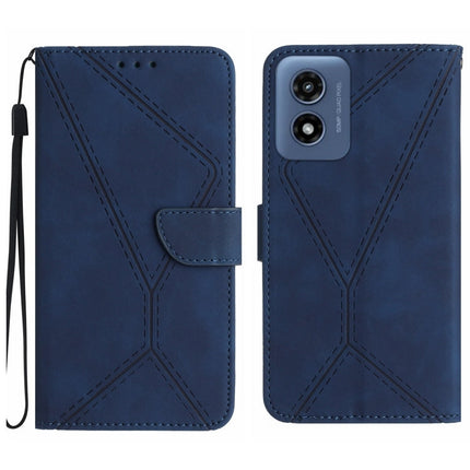 Stitching Embossed Leather Phone Case, For Motorola Moto G Play 5G 2024, For Motorola Moto G Power 5G 2024, For Motorola Moto G84, For Motorola Moto G54